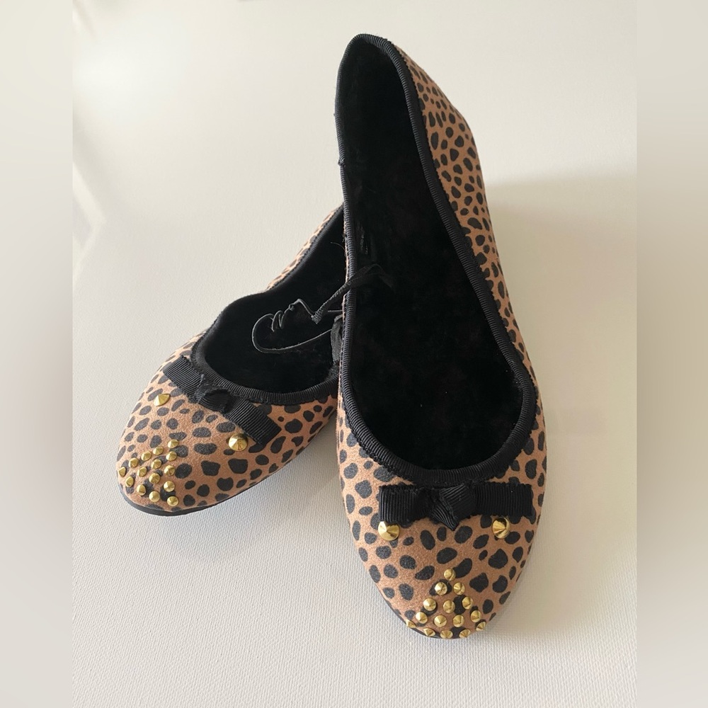 H&M Comfortable Ballet Flats - Black/Tan